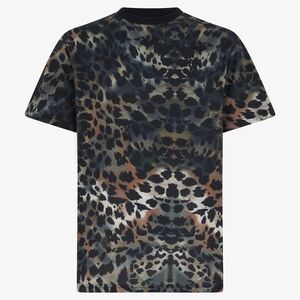 Roberto Cavalli XXL Jaguar Skin Print Tshirt